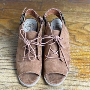 SO open toe wedge sandals